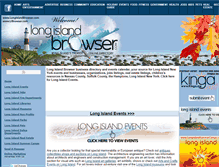 Tablet Screenshot of longislandbrowser.com